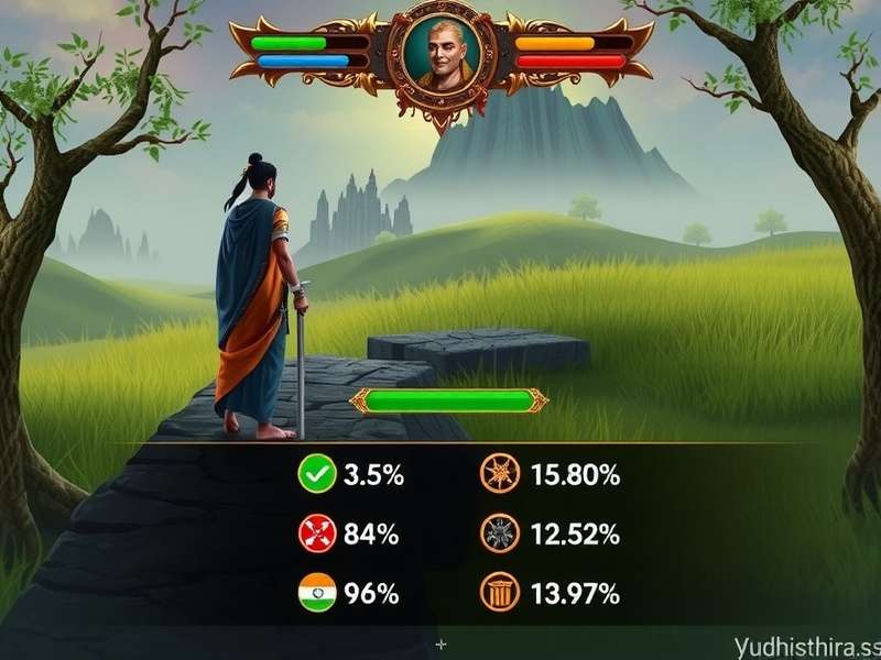 Yudhishthira S Wisdom download statistics and regional popularity in India